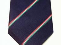 Merchant Navy handmade silk striped tie