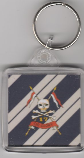 17th Lancers key ring - Click Image to Close