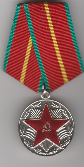 USSR 20 year Long Service full size medal - Click Image to Close