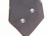 Combined Operations (White Motif) polyester crested tie