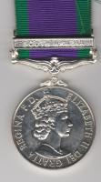 Campaign Service medal bar South Arabia full size copy medal