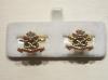 North Staffordshire Regiment enamelled cufflinks