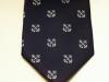 R Navy Supply & transport Services polyester crested tie
