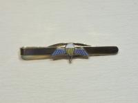 Parachute Qualification wings tie slide
