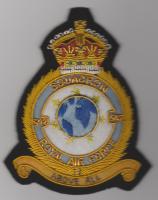 542 Squadron Royal Air Force King's Crown wire blazer badge