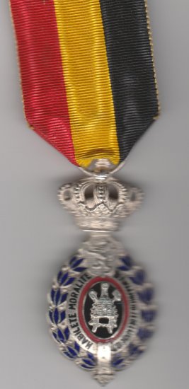 Belgium Order of Industry Agriculture 2nd class full size medal - Click Image to Close