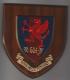 Royal Welch Fusiliers hand painted wooden wall shield