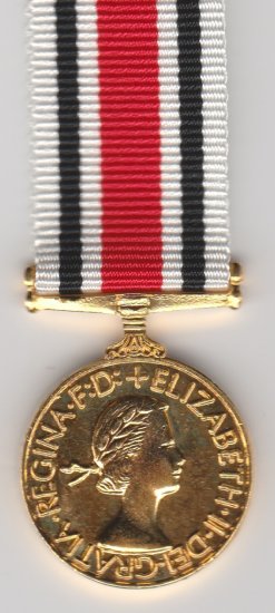 Special Constabulary Medal EIIR miniature medal - Click Image to Close