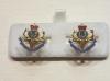 Queen's Own Highlanders enamelled cufflinks