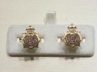 Royal Army Service Corps George V1 enamelled cufflinks