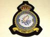 293 Squadron RAF KC wire blazer badge