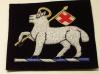 The West Surrey (Queen's Royal)Regiment blazer badge