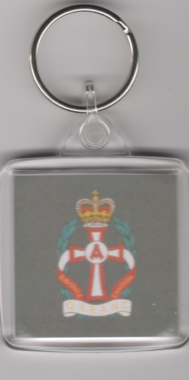 QARANC plastic key ring - Click Image to Close