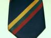 Duke of Lancaster's Regiment polyester stripe tie bes