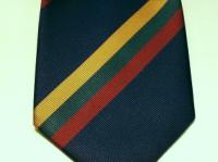 Duke of Lancaster's Regiment polyester stripe tie bes