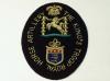 Kings Troop RHA Oval blazer badge