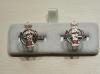 Royal Armoured Corps enamelled cufflinks