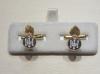 Royal Highland Fusiliers enamelled cufflinks