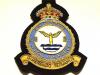 277 Squadron RAF KC wire blazer badge