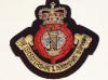 Leicestershire & Derbyshire Yeomanry blazer badge
