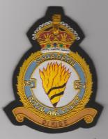 651 Squadron Royal Air Force King's Crown blazer badge