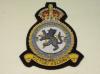 122 Squadron RAF KC blazer badge