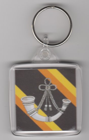 Oxfordshire and Buckinghamshire Light Infantry key ring - Click Image to Close