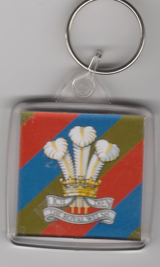 The Royal Welsh Regiment key ring - Click Image to Close