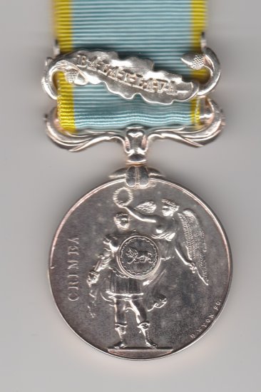 Crimea bar Balaklava full size copy medal - Click Image to Close