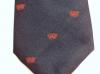 Royal Navy Portsmouth (Red Crown) polyester crested tie