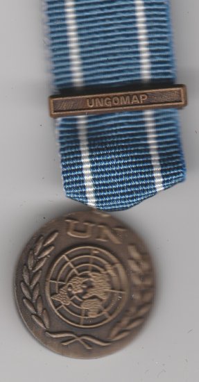 UNFIL bar UNGOMAP miniature medal - Click Image to Close