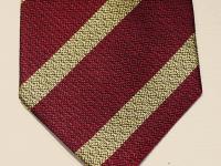 9th/12th Lancers non crease silk stripe tie
