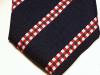 King's Own Scottish Borderers polyester striped tie