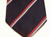 Royal Naval Association polyester striped tie