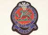 The Queen's Regiment blazer badge