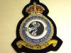 252 Squadron RAF KC wire blazer badge