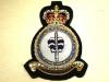 RAF Station Machrihanish wire blazer badge