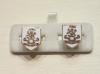 Duke of Wellingtons Regiment enamelled cufflinks