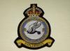 239 Squadron KC RAF blazer badge