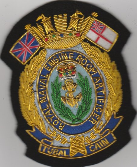 RN Engine Room Artificer blazer badge - Click Image to Close