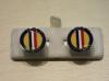 Iraq Campaign Veterans enamelled cufflinks