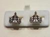 Reconaissance Corps enamelled cufflinks