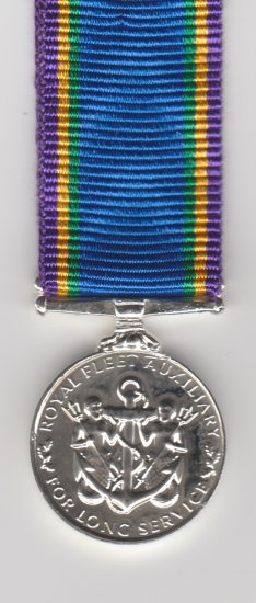 Royal Fleet Auxiliary miniature medal - Click Image to Close