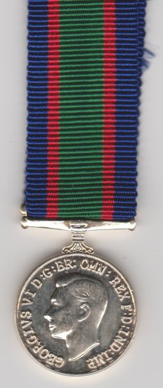 Royal Naval Volunteer Reserve LSGC George VI miniature medal - Click Image to Close