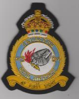 627 Auxiliary Air Force Squadron King's Crown blazer badge