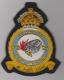 627 Auxiliary Air Force Squadron King's Crown blazer badge
