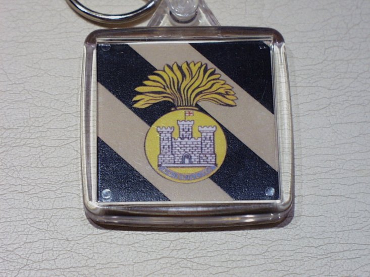 Inniskilling Fusiliers key ring - Click Image to Close