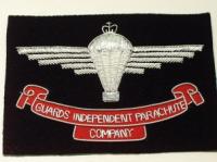 The Guards Independent Parachute Company blazer badge