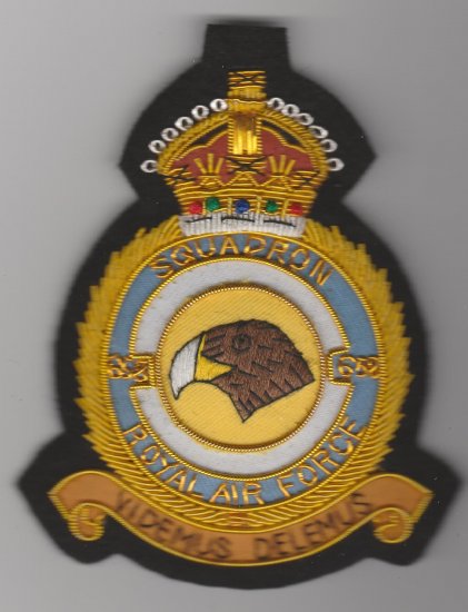 658 Squadron Royal Air Force King's Crown blazer badge - Click Image to Close