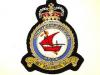Royal Air Force Hospital Aden wire blazer badge
